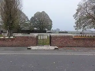 Toegang tot de begraafplaats