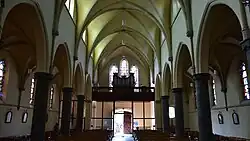 Achterzijde kerkschip