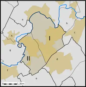 Kaart van Sint-Martens-Latem