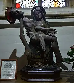 Piëta uit 1380, uit de Sint-Michielskerk (Bree)