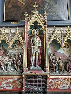 Zijaltaar met de heilige Mauritius