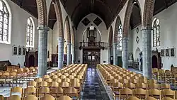 Achterzijde kerkschip