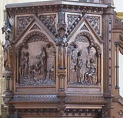 Preekstoel (detail)