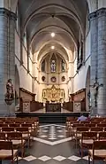 Interieur van de basiliek