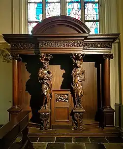 Barokke biechtstoel, ca. 1700