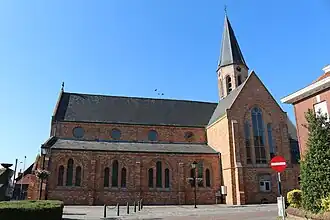 Sint-Jan-de-Doperkerk in Rollegem-Kapelle (Ledegem)