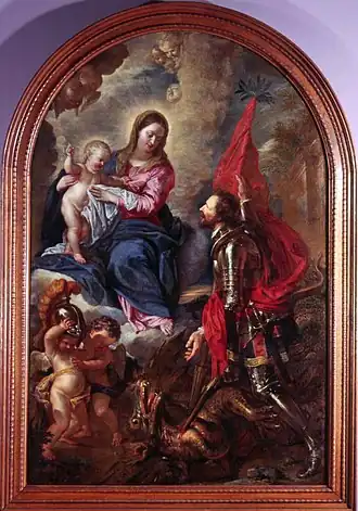 Sint Joris met de draak (1693)