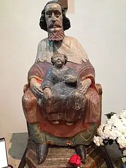 Sint-Machutusbeeld in Hoch-Elten