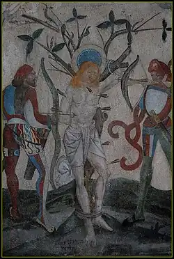 fresco St. Sebastiaan