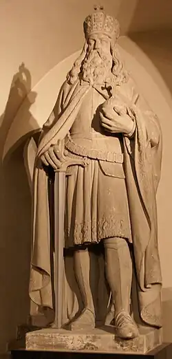 Karel de Grote (1843) Willem Geefs, Sint-Servaasbasiliek, Maastricht