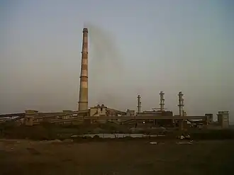 een sinterfabriek van JSW Ispat