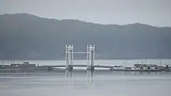 De Sir Ambrose Shea Bridge over de Placentia Gut