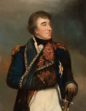Sidney Smith in 1802, geportretteerd door Robert Kerr Porter