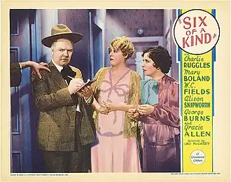 Affiche voor Six of a Kind