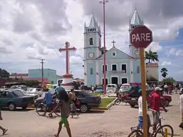 Katholieke kerk Sant'ana e São Joaquim in het centrum van São José de Mipibu