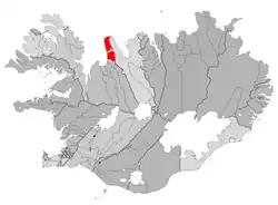 Ligging van Skagabyggð
