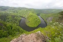 Uitzicht vanaf Máj op de Moldau (2012)