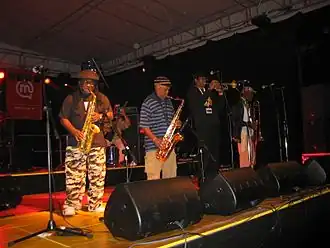 The Skatalites tijdens een optreden in 2007