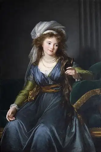 Portret van gravin Catharina Skavronskaja, 1790