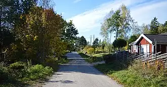 Skeppartorp, Tallrisvägen