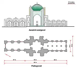 Schets Green Mosque Balkh