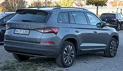 Kodiaq I (facelift), achteraanzicht