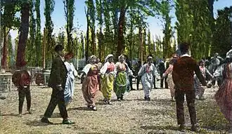 Roma dansen 'oro' in Skopje (1931)