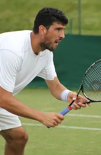Franko Škugor op Wimbledon 2014