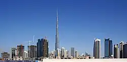 De Burj Khalifa wordt geopend op 4 januari 2010