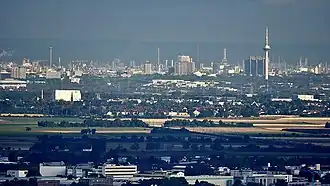 Uitzicht op Mannheim