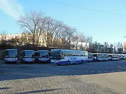 Mercedes-Benz Intouro-bussen van ČSAD Slaný