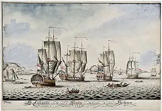 Slavenschepen voor Sint Eustatius (1763)
