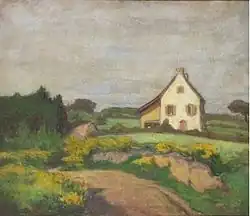 Landschap in Bretagne