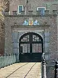 Slot Haamstede: brug met poort