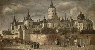 Koninklijk Paleis Tre Kronor te Stockholm, 1661