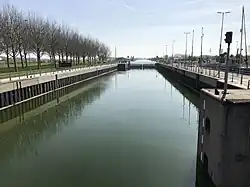 Grote kolk richting Middelburg