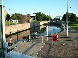 Grote sluis (30 augustus 2008)