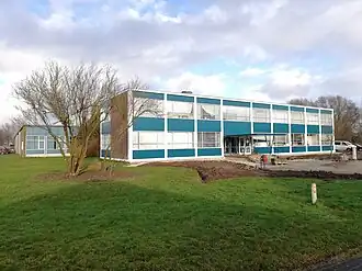 Sluisfabriek, voormalige kantoren en voorste hal (2021)