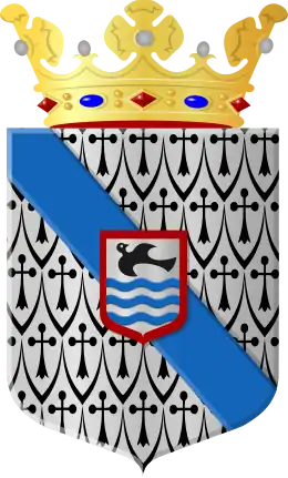 Het wapen van het waterschap Smilde