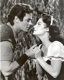 Scène uit Snow White and the Three Stooges