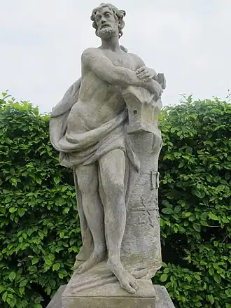 Sculptuur Vulcanus in Lysá nad Labem