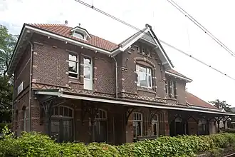 Goederenloods van Station Soest