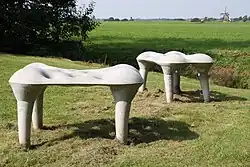 Soft Concrete Benches