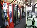 Interieur van de Solaris Tramino