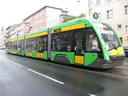Solaris Tramino in testbedrijf.