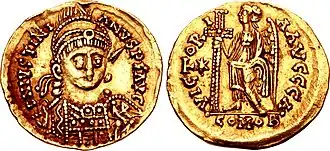 Solidus van Athalaric, 6e eeuw