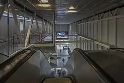 De noordelijke toegang.