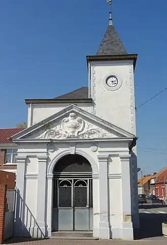 De kerk van Villers-Campeau