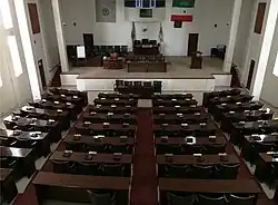 Zittingzaal van het Huis van Afgevaardigden in Hargeisa.