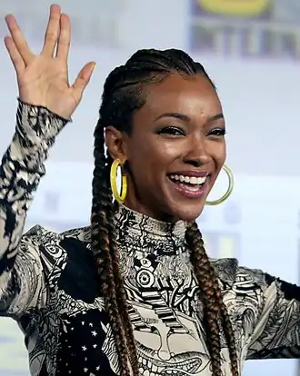 Sonequa Martin-Green in 2019 op San Diego Comic-Con International